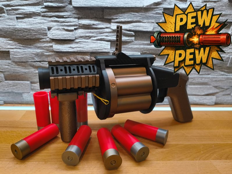 GWR-M6 Granatwerfer Funktionierende Toy Gun — vue 1