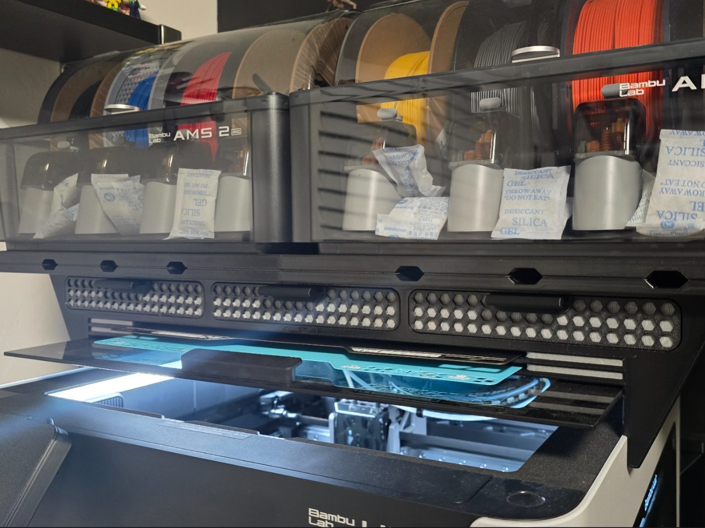 H Series Dual AMS 2 Pro Shelf - H2Dual AMS — vue 1
