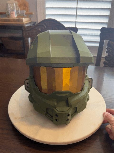 Halo 4 Helmet - Full Size , Adult — vue 1