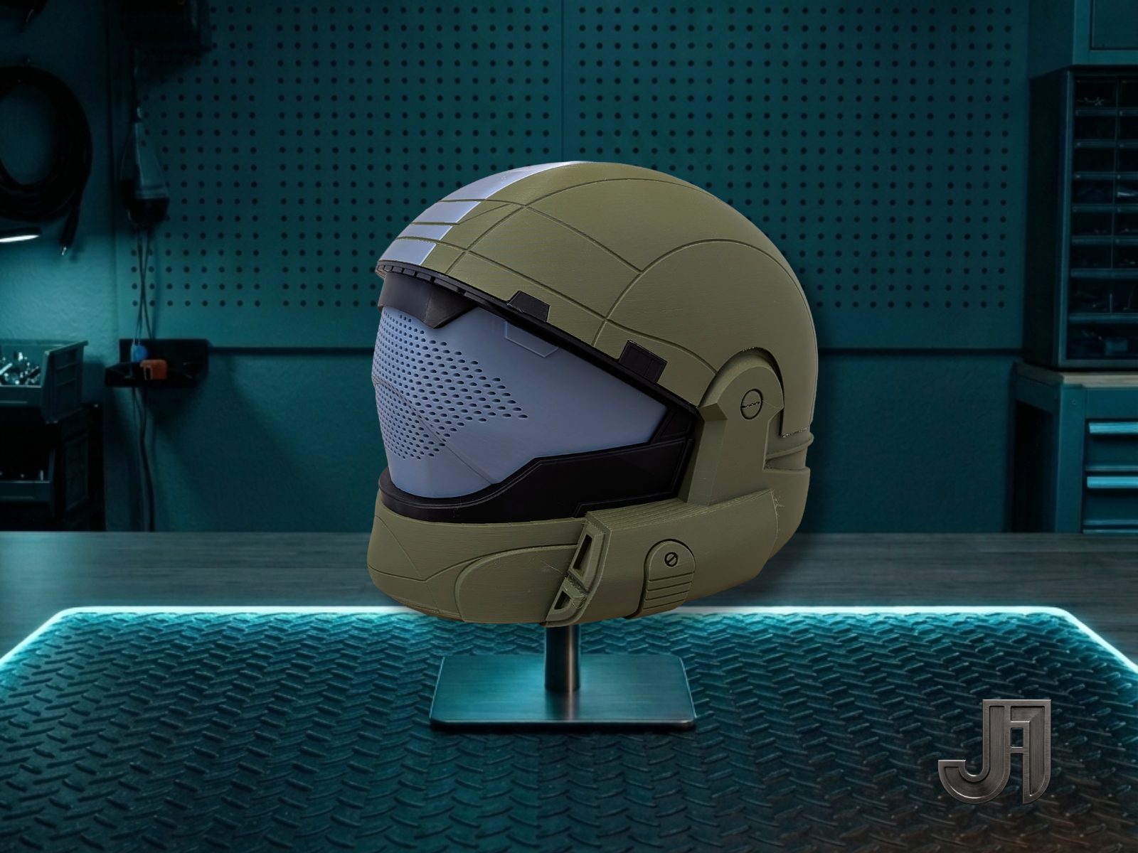 Halo ODST Helmet Fan Creation — vue 1