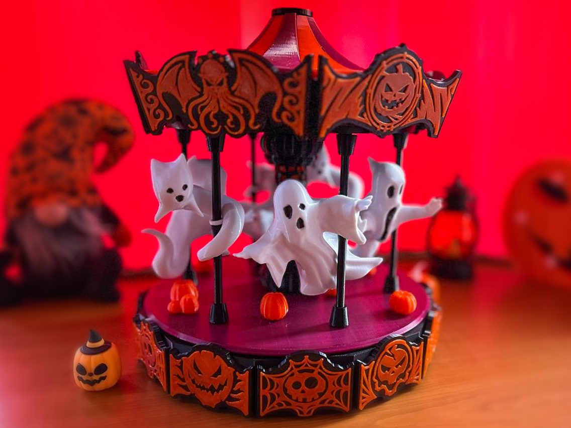 Haunted Halloween Carousel — vue 1