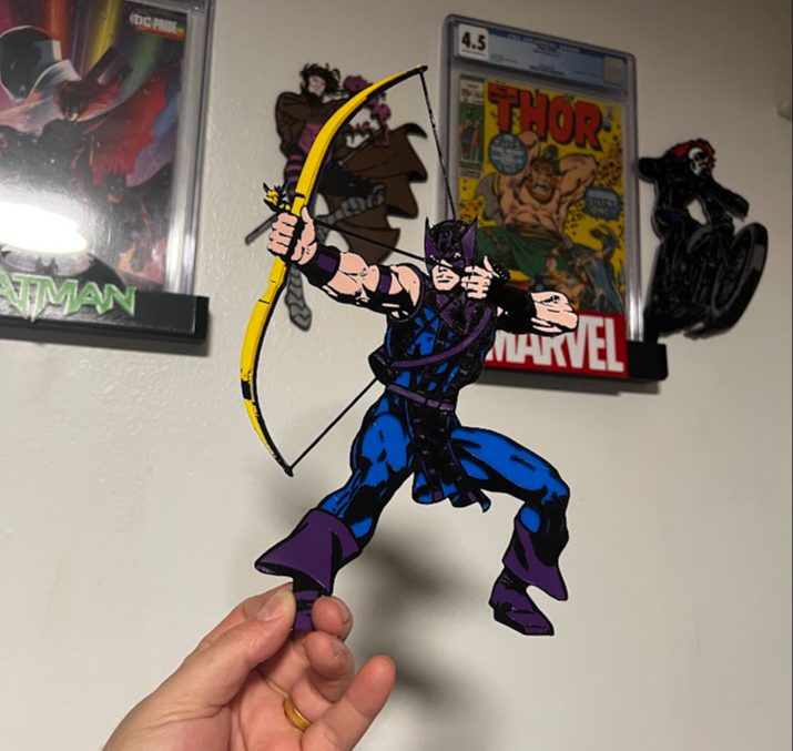 Hawkeye Wall Art — vue 1