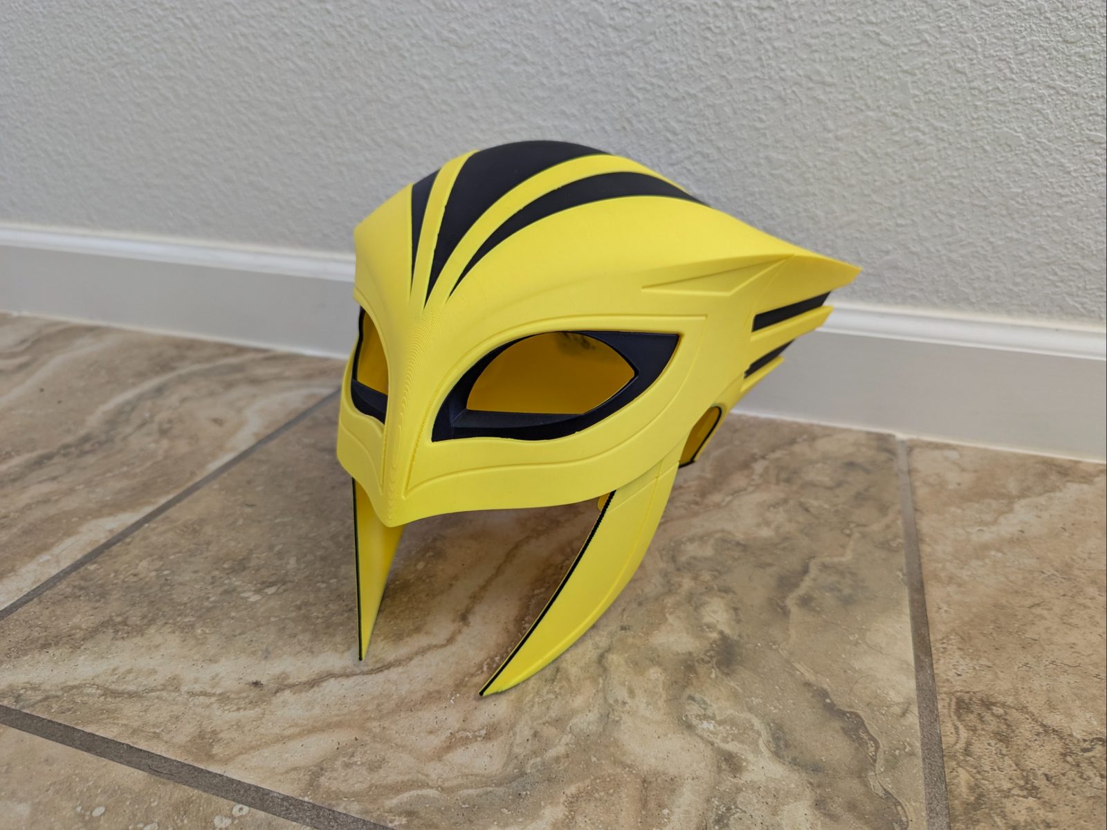 Hawkgirl Helmet – Fan-Made 3D Print — vue 1