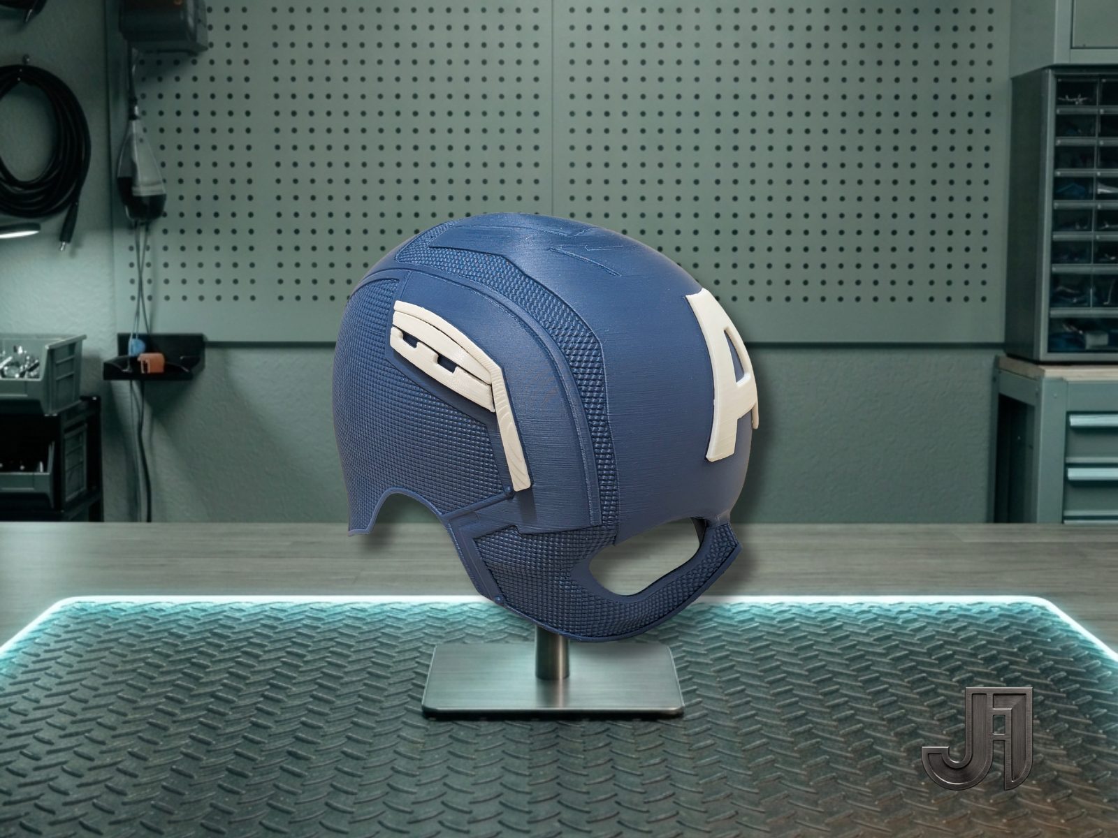 Helmet Cap-America Inspired — vue 1