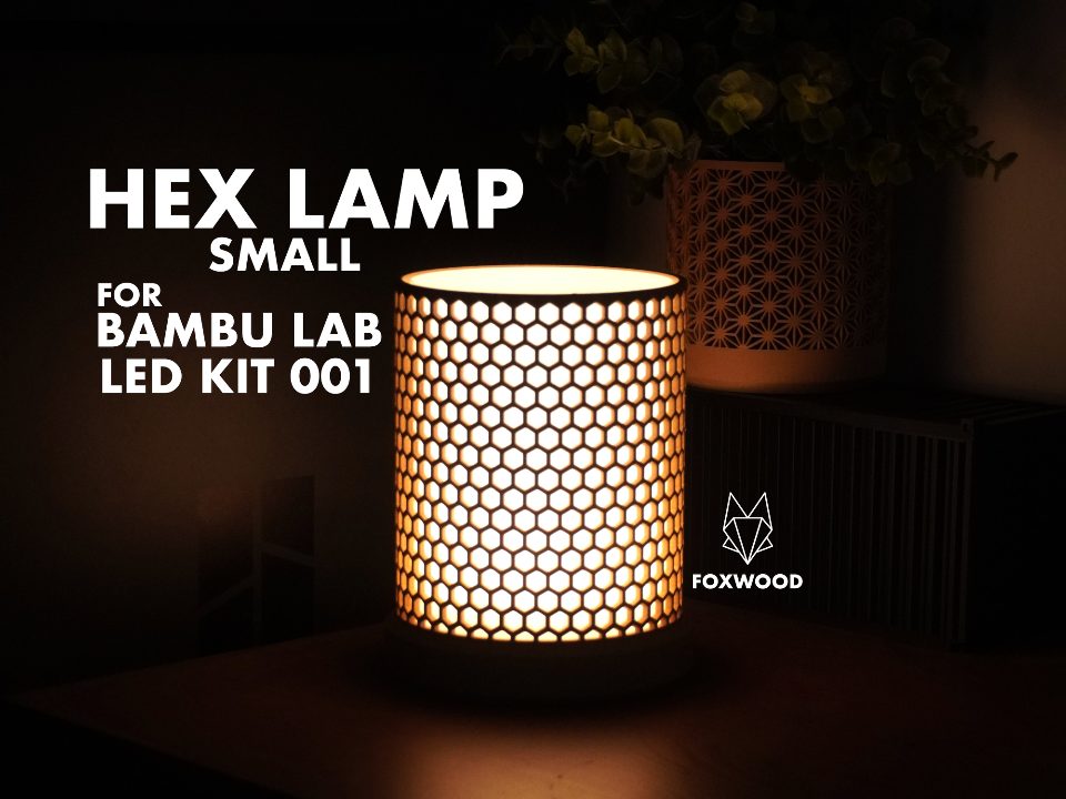 HEX LAMP - SHORT - LED KIT 001 - FOXWOOD — vue 1