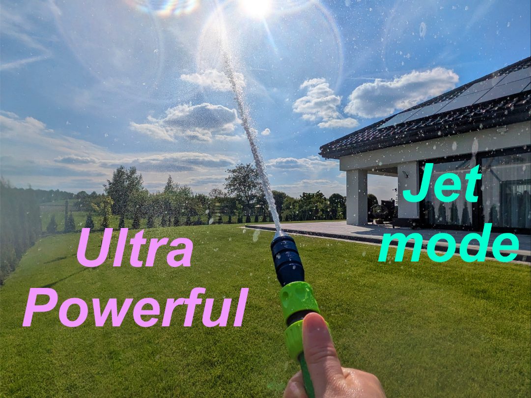 High pressure Jet sprinkler Gardena compatible — vue 1