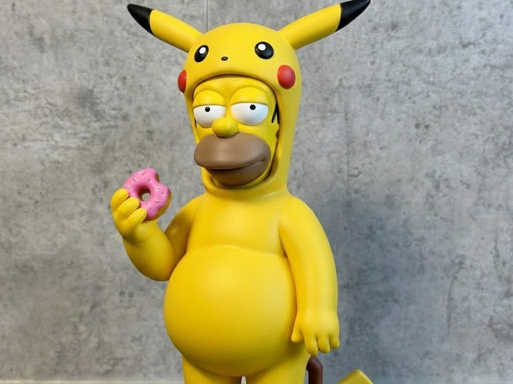Homerchu – Pikachu Inspired Homer Figure — vue 1