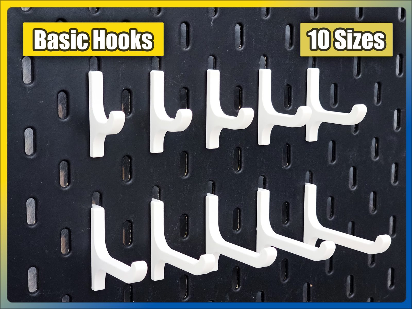 Hooks for IKEA Skadis — vue 1