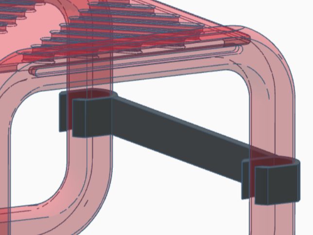 Horizontal Brace for Stackable Shoe Rack by @emay — vue 1