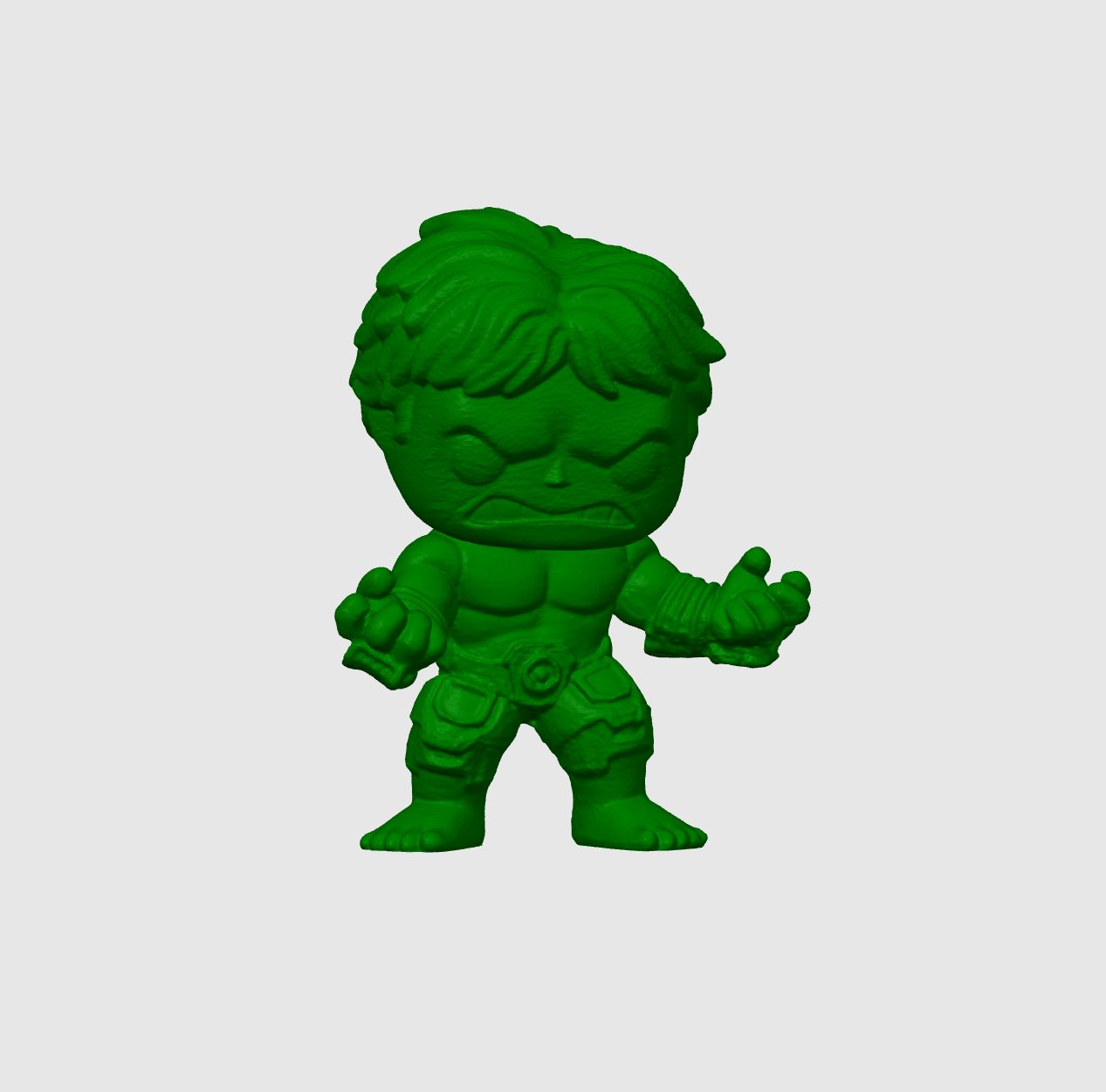 Hulk minifigure - Funko Pop size — vue 1