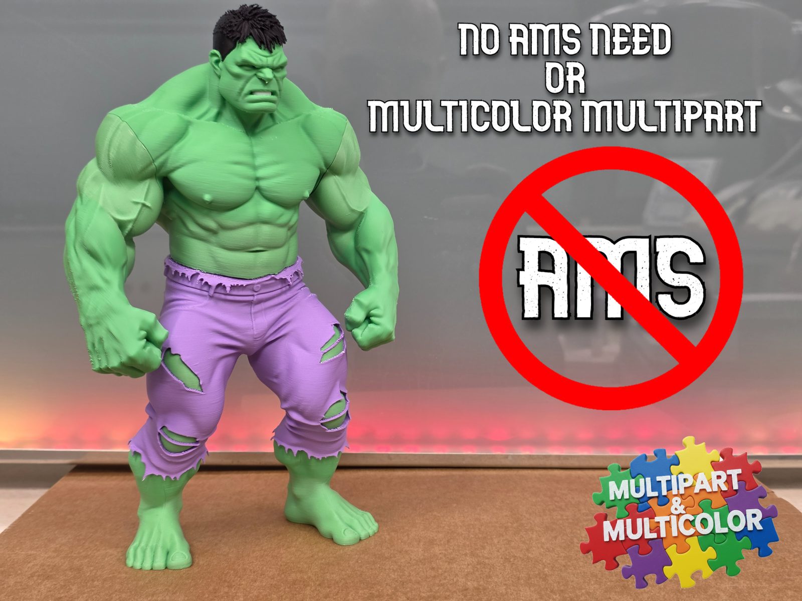 HULK / - MULTIPART MULTICOLOR — vue 1