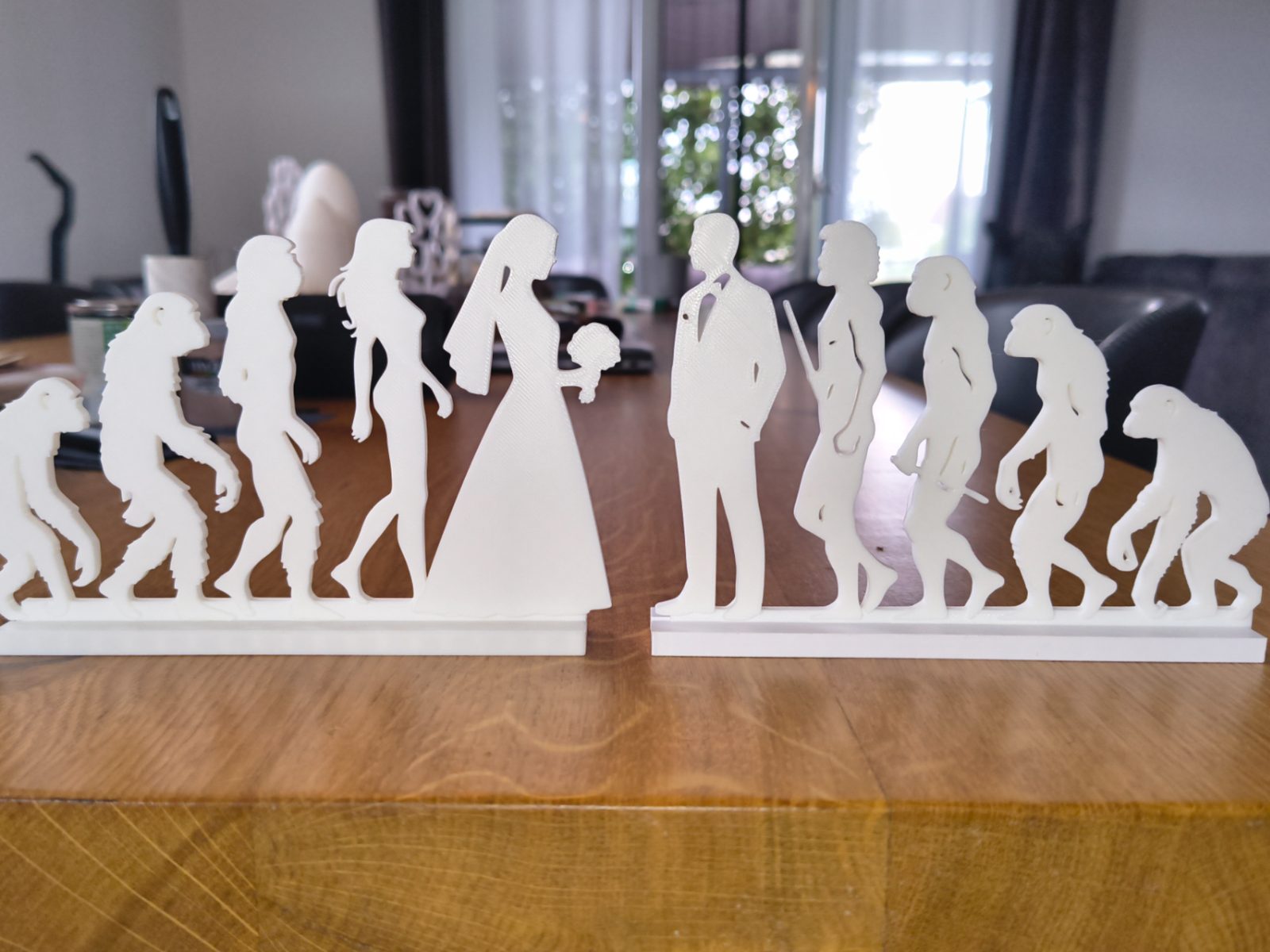 Human Evolution – Wedding Day Edition — vue 1