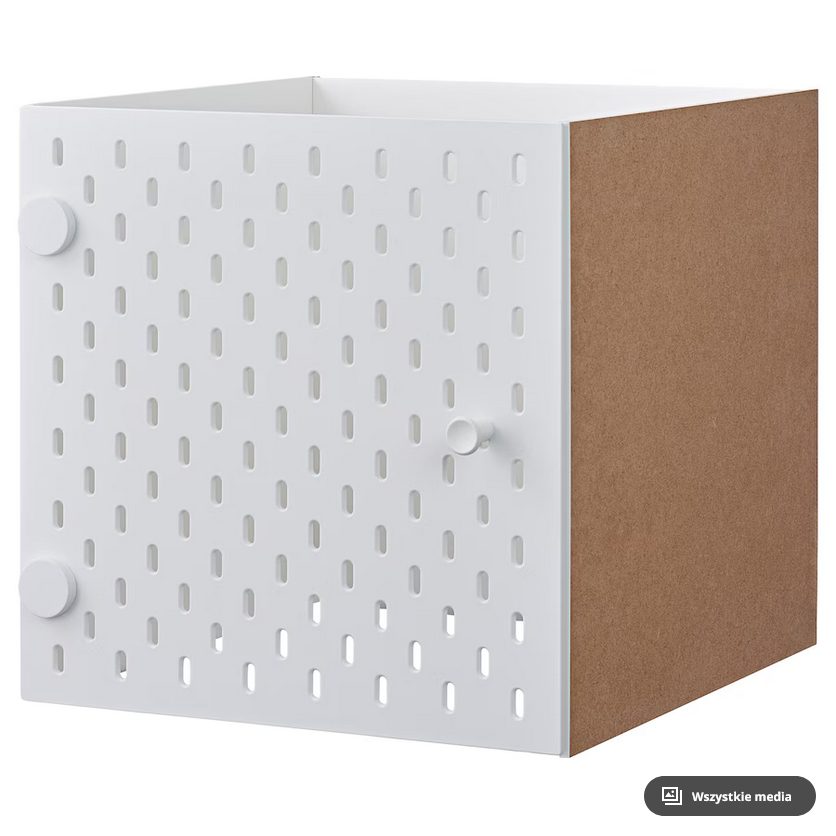 Ikea Kallax mod for door mount without entire box — vue 1