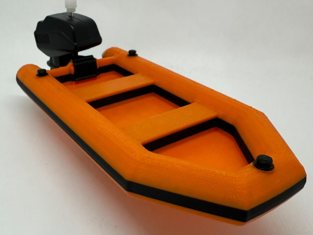 Inflatable Boat for Bambu Boat Motor Kit — vue 1