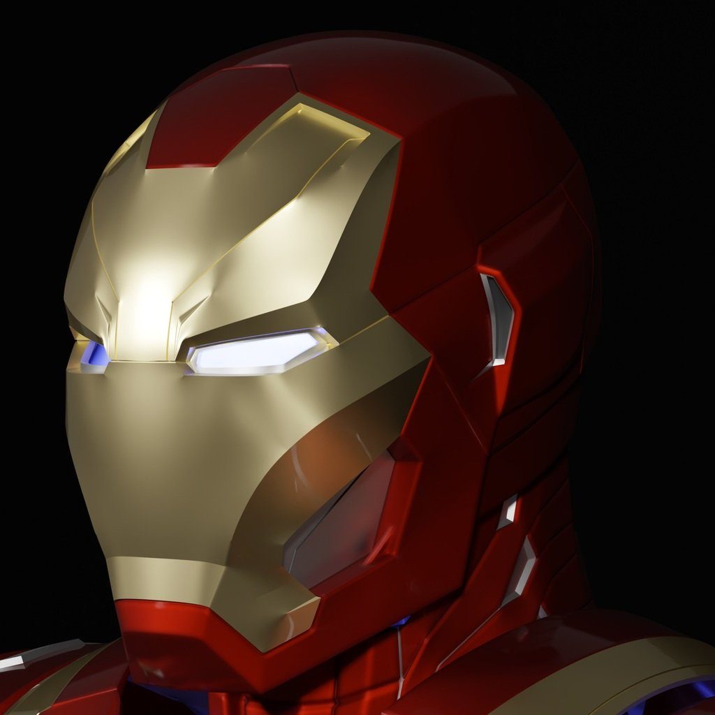 Iron Man Mark 46-47 Helmet — vue 1