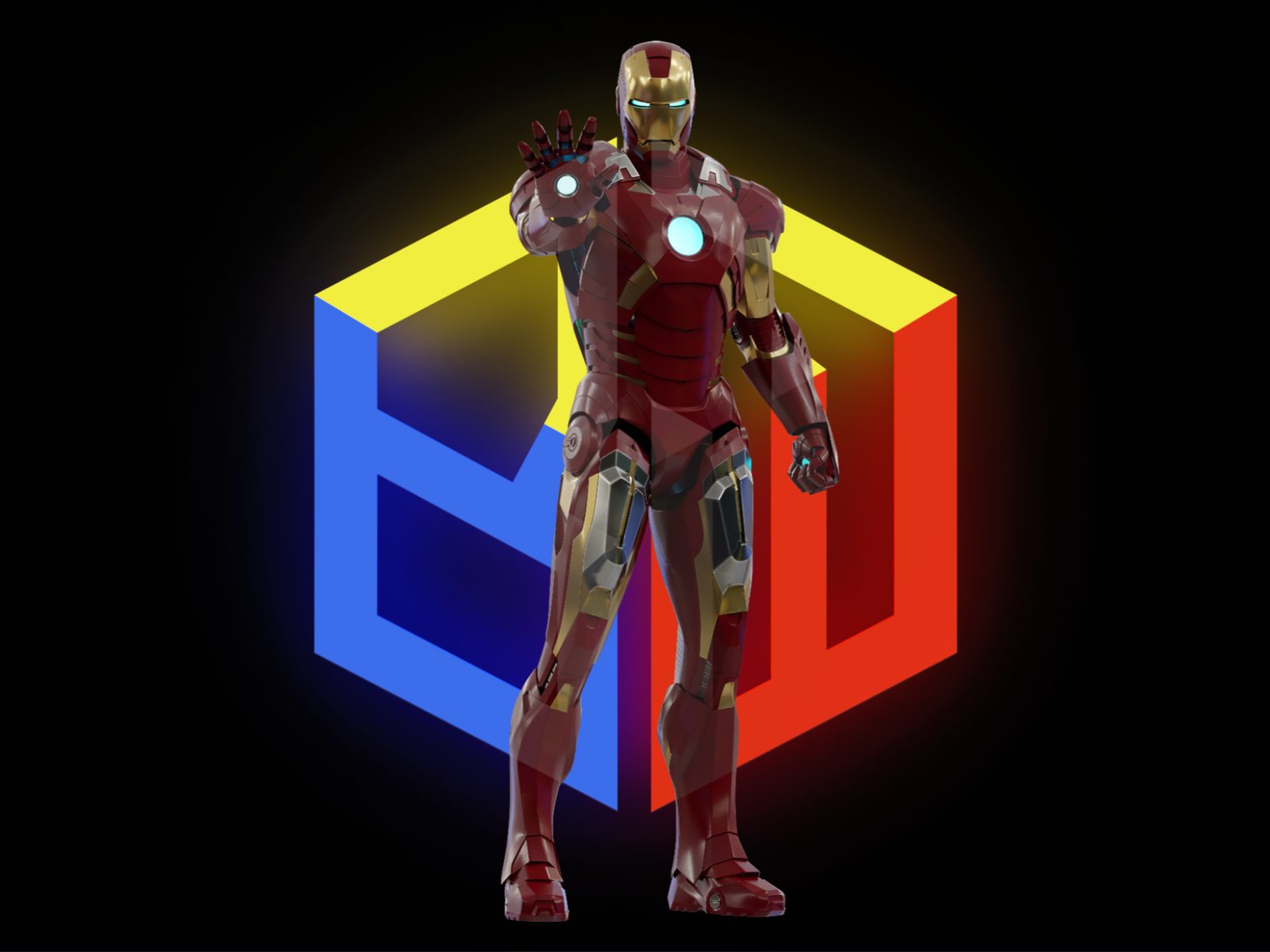 Iron Man Mark 7 — vue 1
