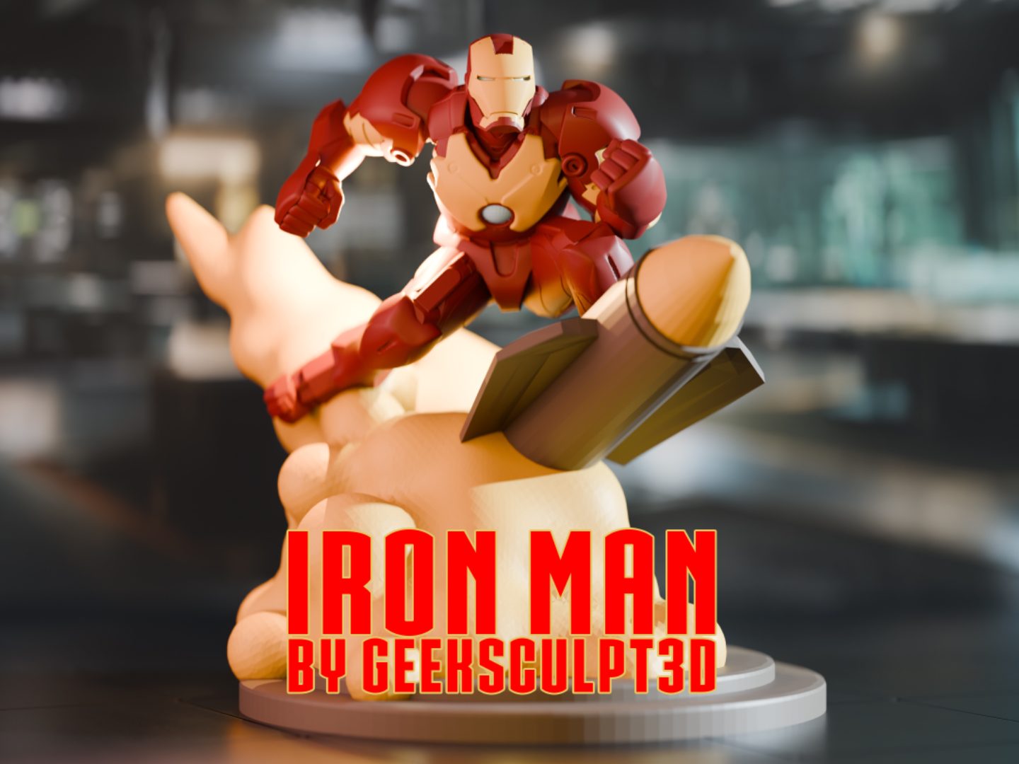 Iron Man Model for Marvel Fans and Collectors — vue 1