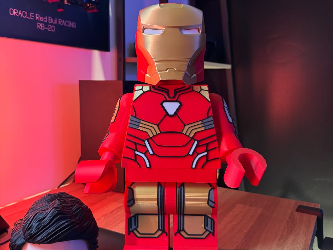 Ironman Tony Stark Style Brick Marvel Figure — vue 1