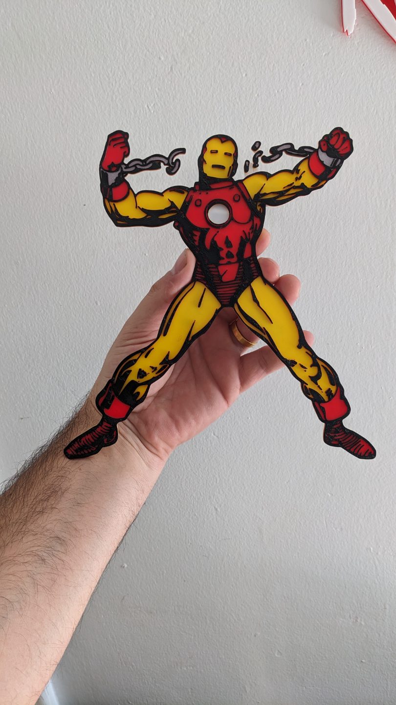 Ironman Wall Art — vue 1