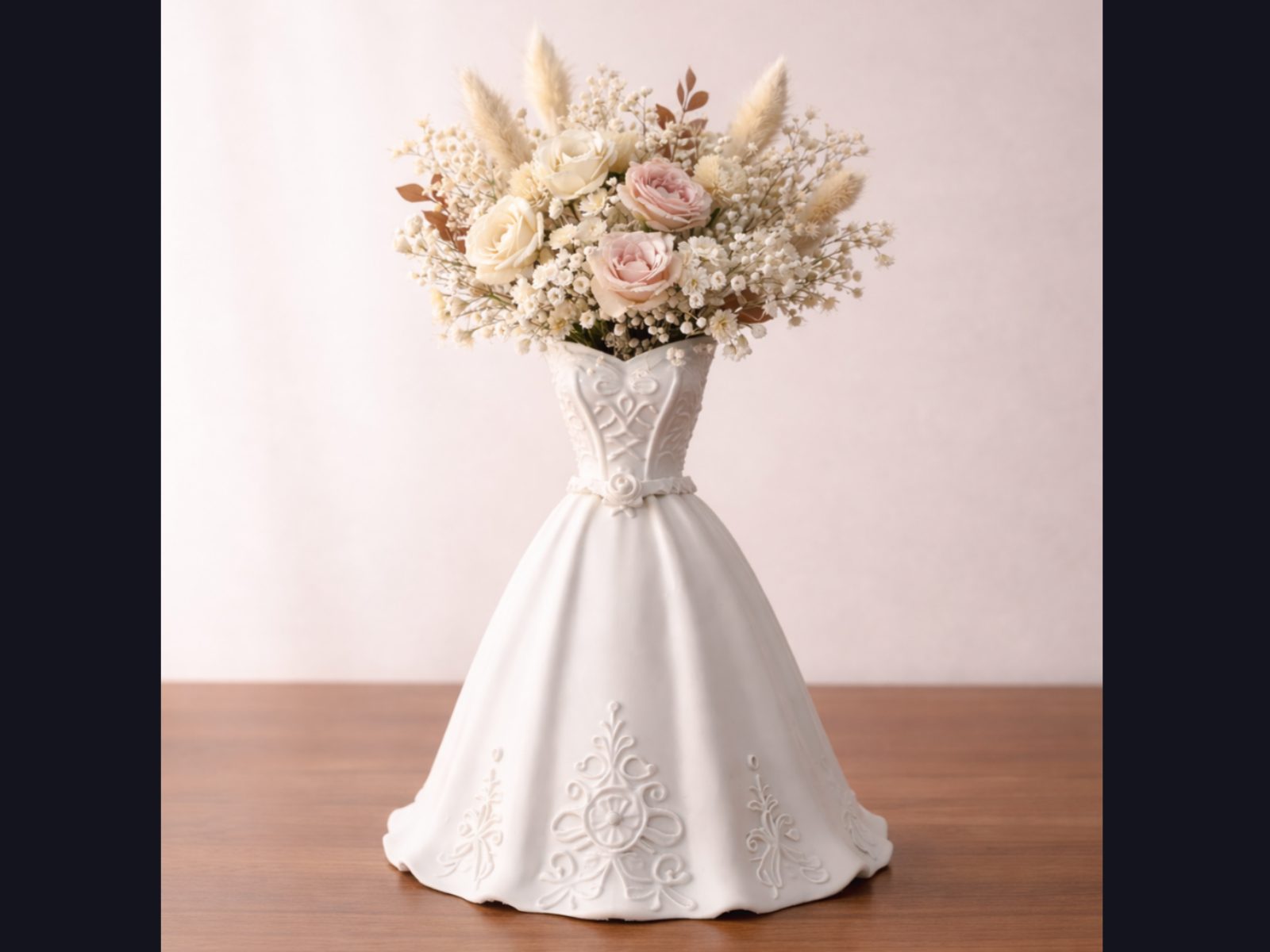 Jarrón vestido novia — vue 1