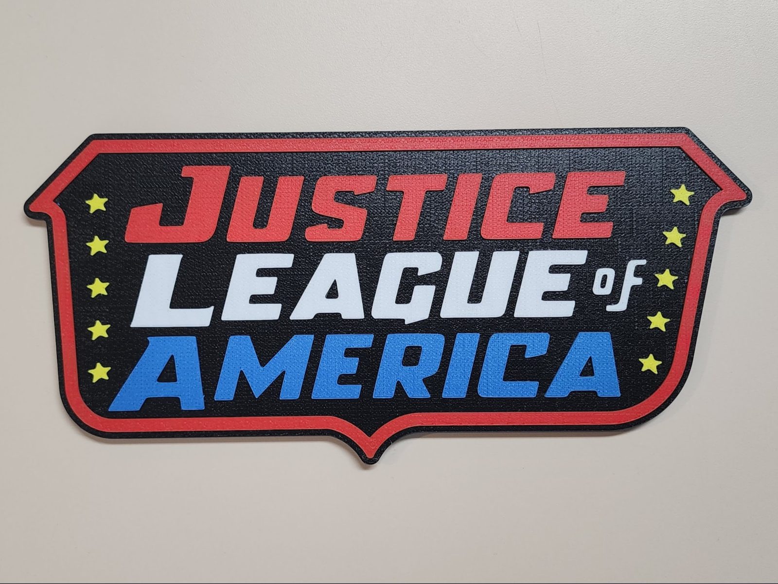 Justice League Comic Wall Art — vue 1