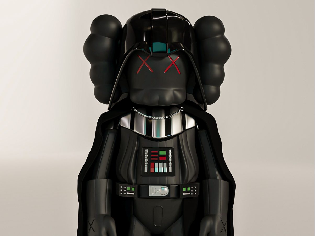 Kaws Darth Vader Star Wars — vue 1