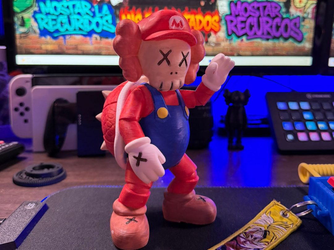Kaws x Mario – Fusion Tribute by Mr. Rookie — vue 1