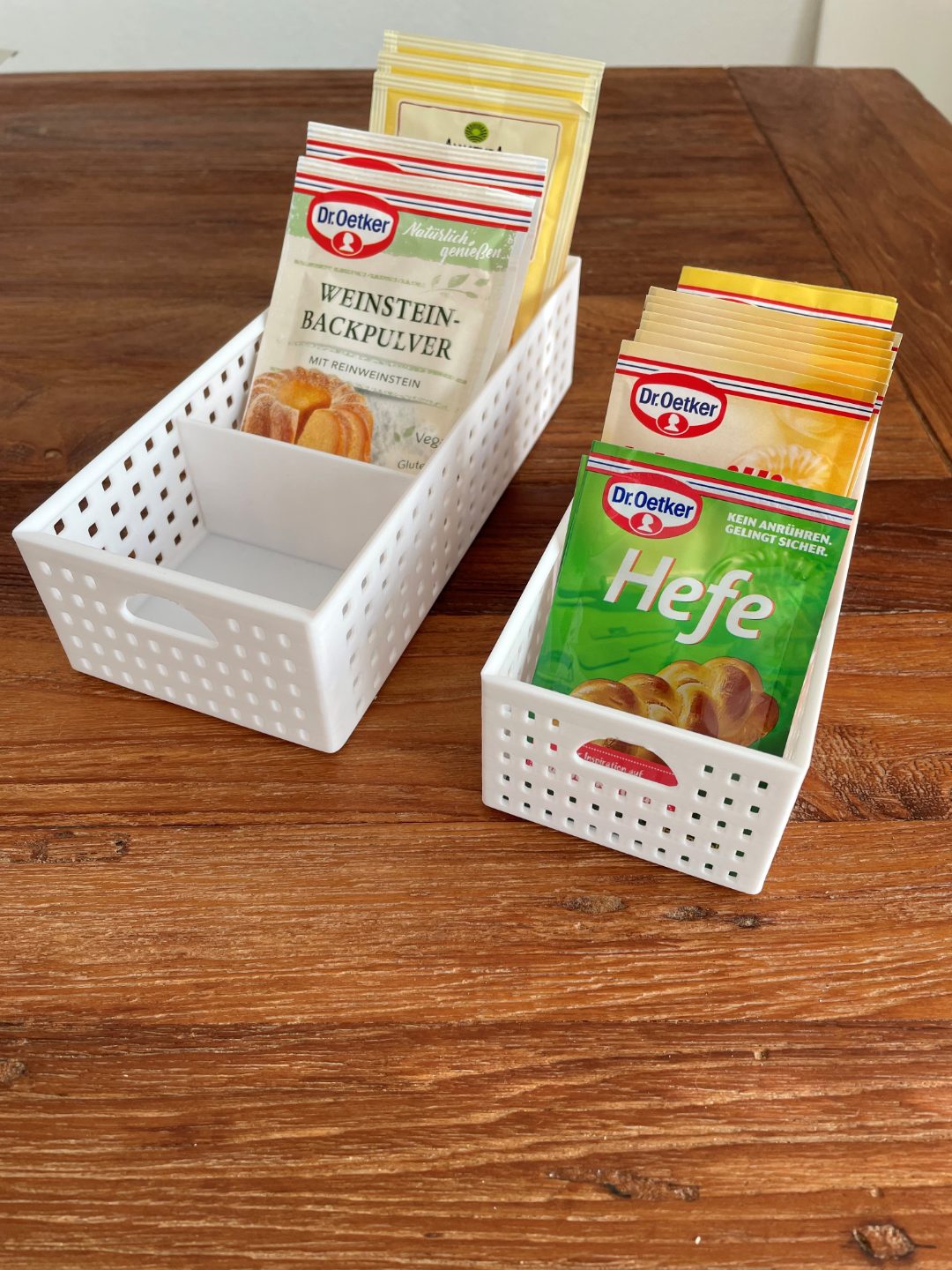 Kitchen Packet Organizer / Baking Spice Box — vue 1