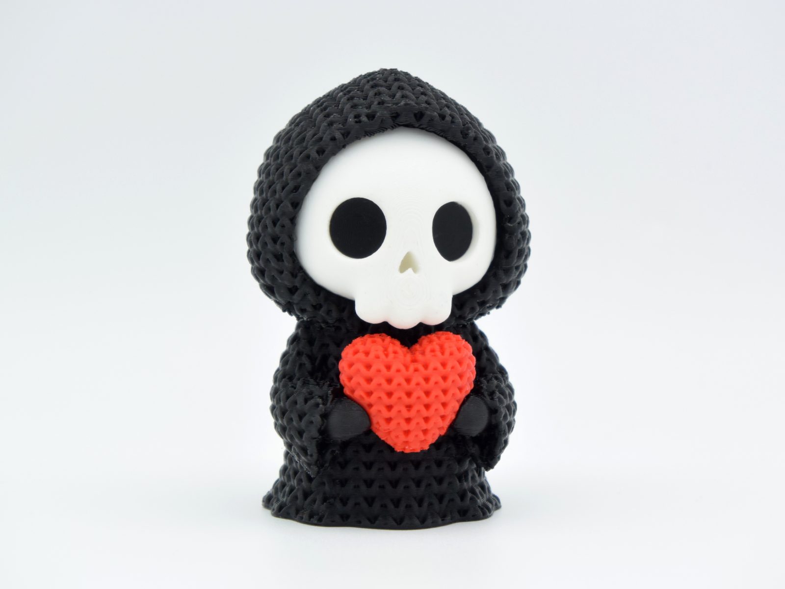 Knitted Heart Grim Reaper - Halloween — vue 1