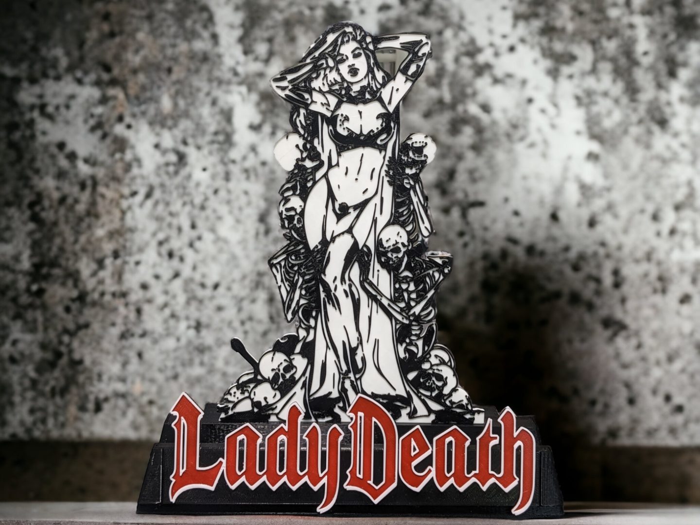 Lady Death Comic Book Stand - Graded and Raw Books — vue 1