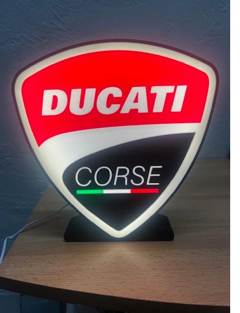 Lampada ducati Corse — vue 1