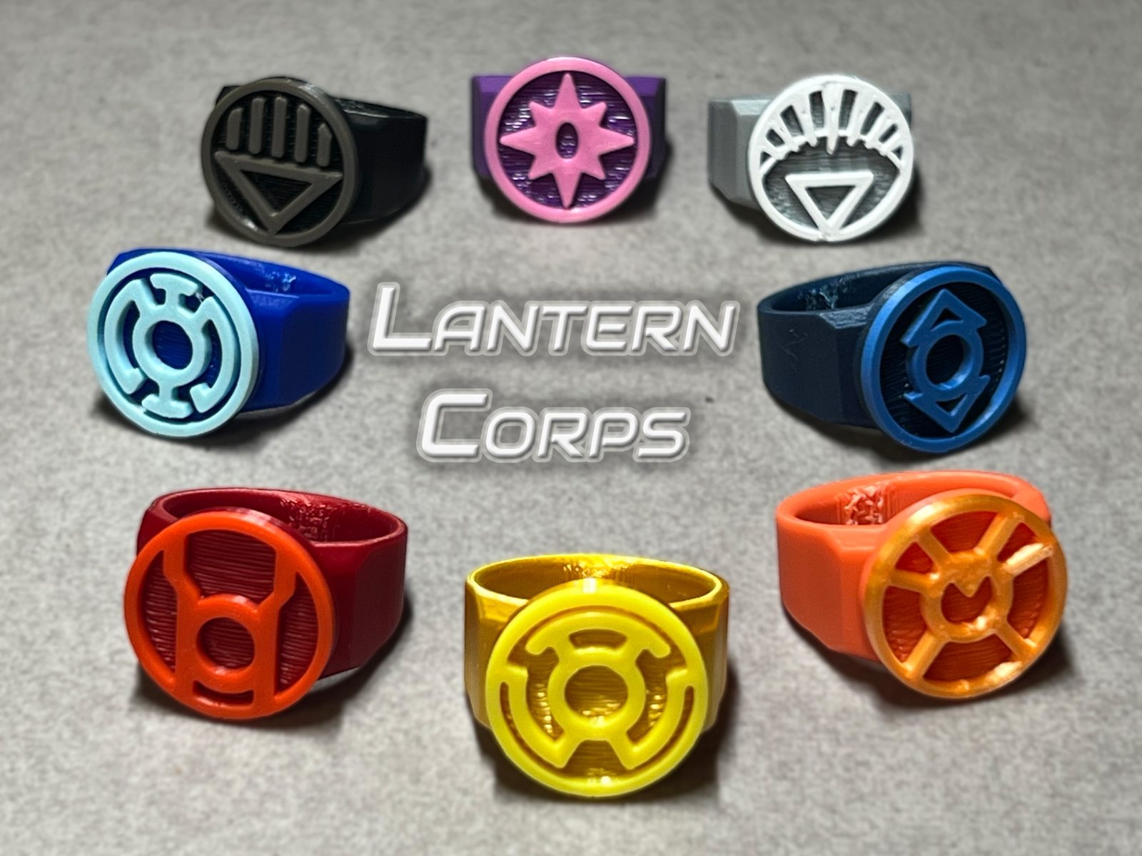 Lantern Corps - Power Rings — vue 1