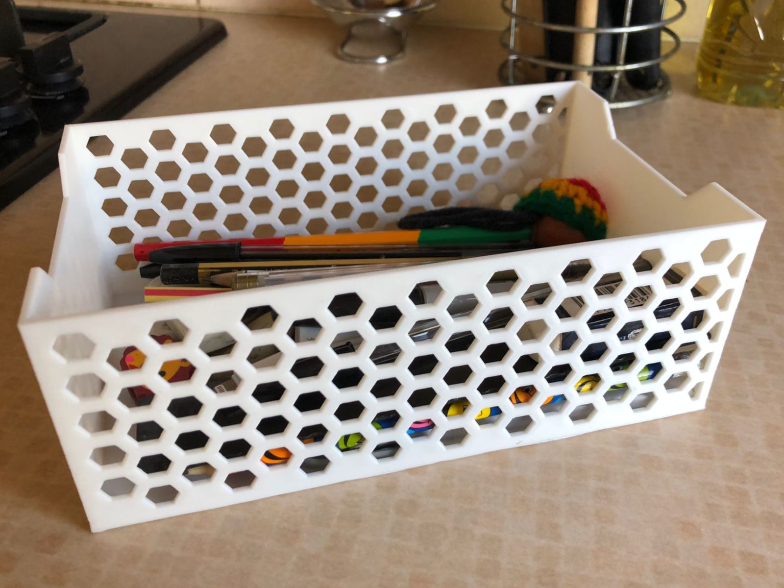 Large storage bin (12cmx20cm) — vue 1