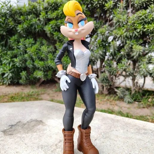 Lola Bunny - Rockstar - Lola Bunny Metal Vibes - Lola Bunny urban vibes — vue 1
