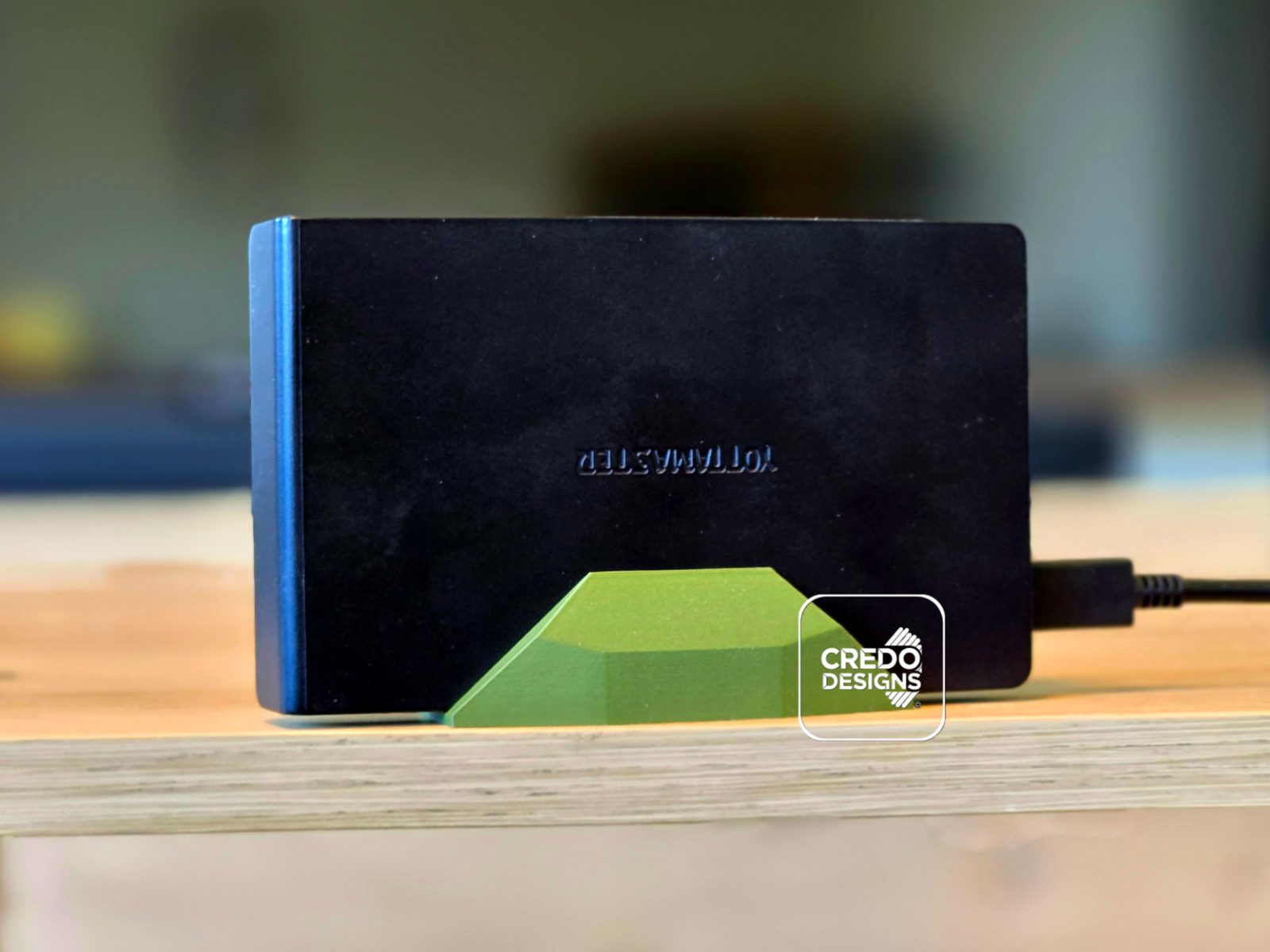 Low Poly External SSD/HDD Stand (size adjustable) — vue 1