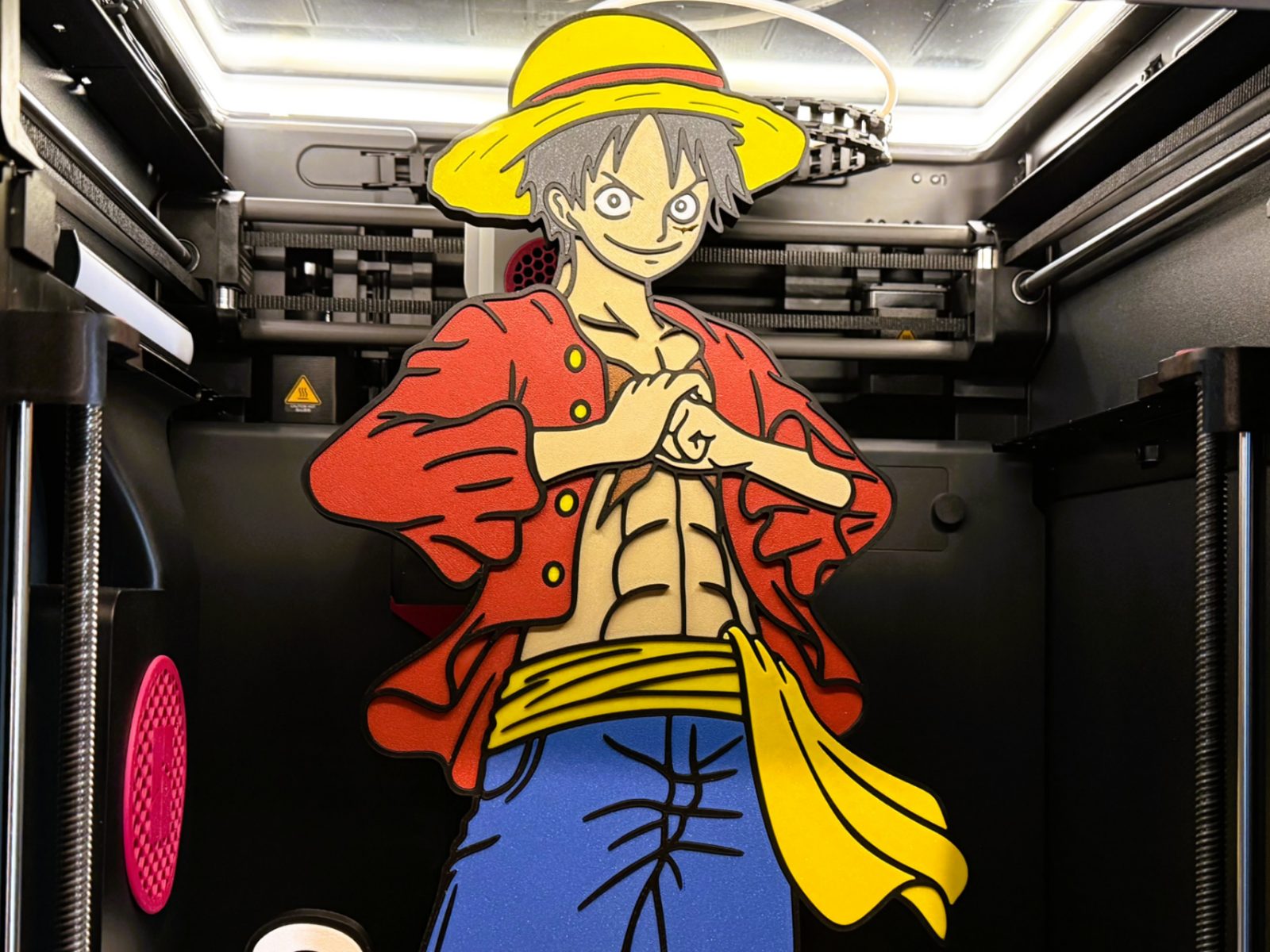 Luffy One Piece Wall Art — vue 1