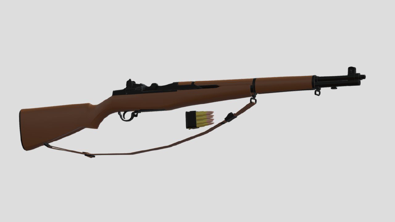 m1-garand Gun — vue 1