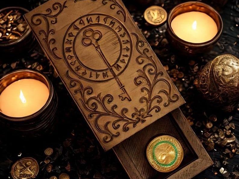 Magic Disappearing Key Box — vue 1