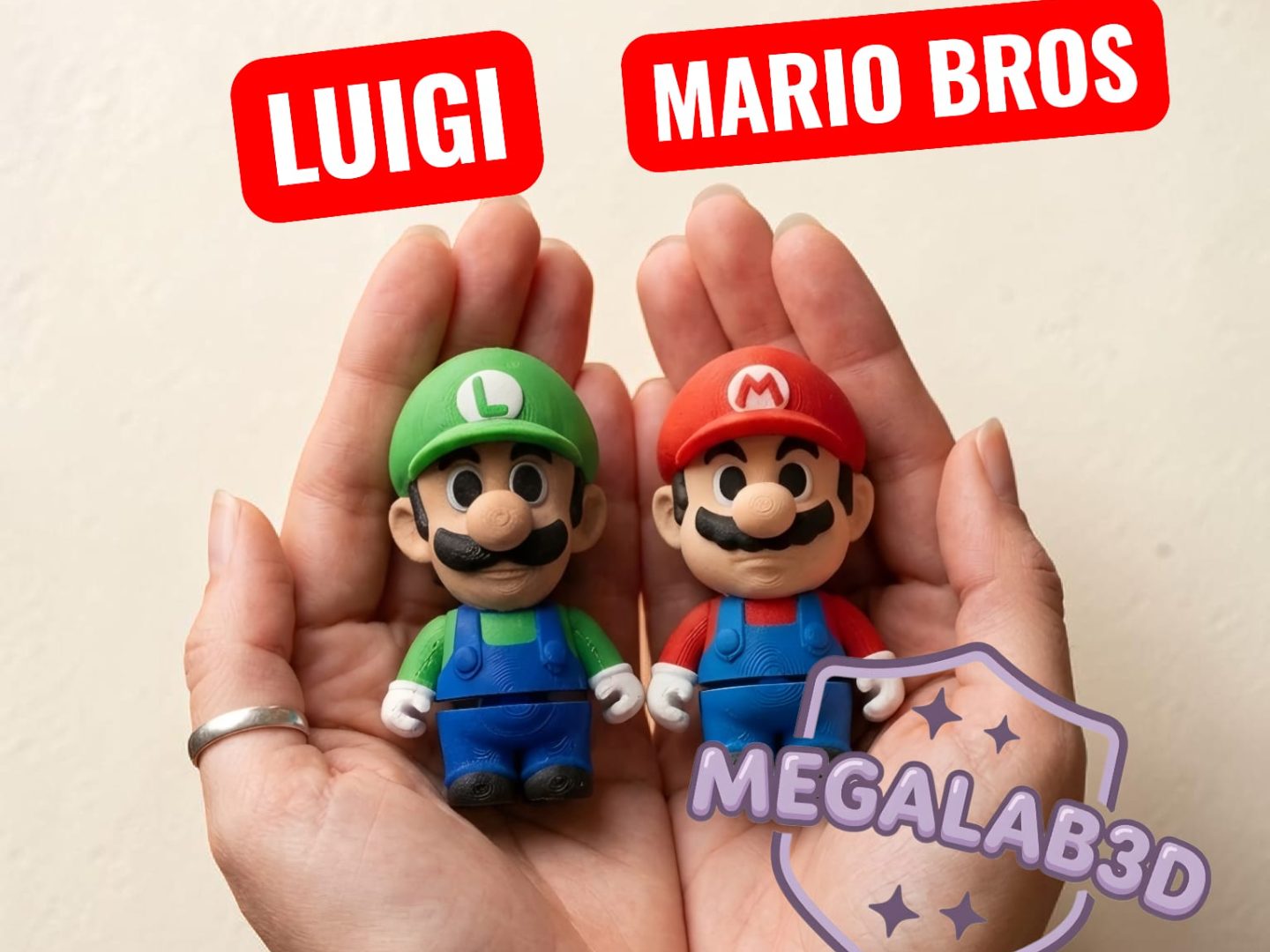 mario bros 3mf MegaLab3D — vue 1