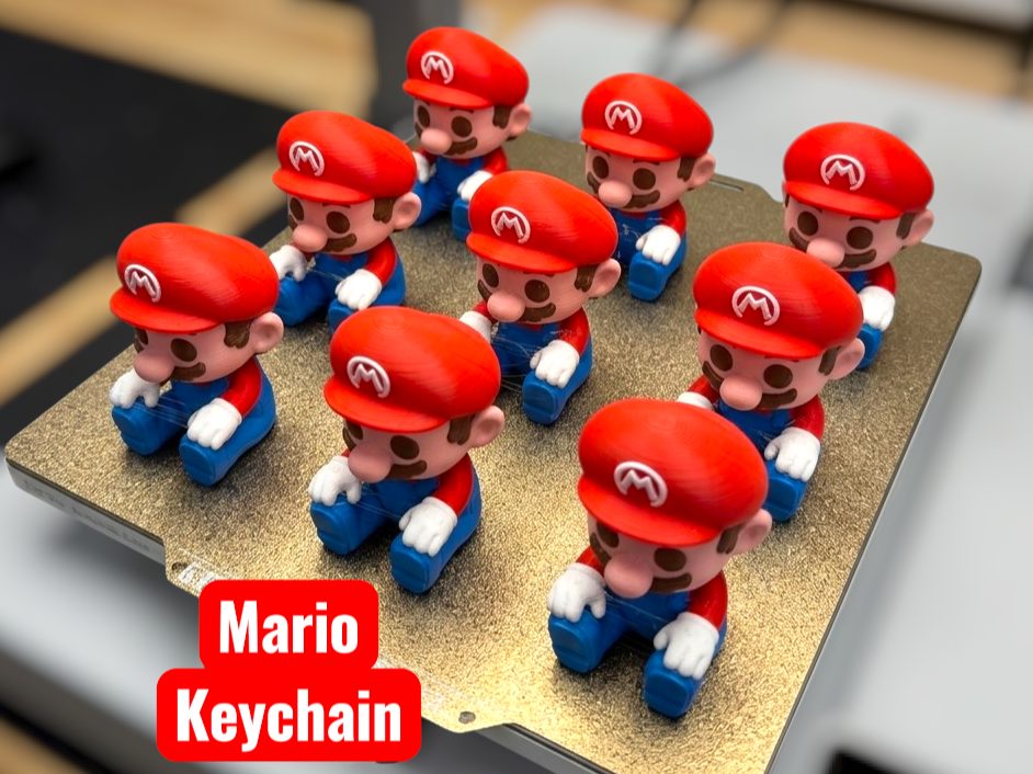Mario Bros Chibi Keychain — vue 1