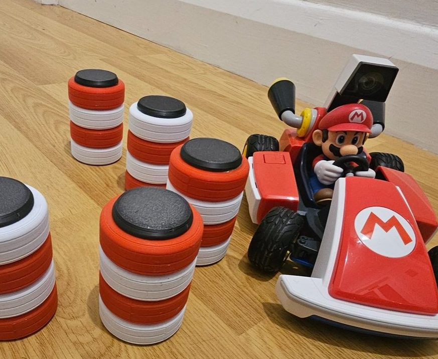 Mario Kart Live - RC car Tyre wall — vue 1
