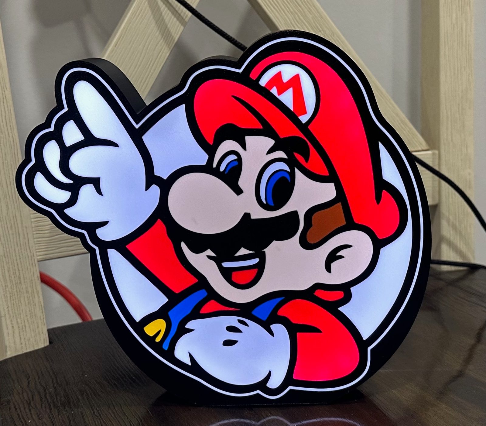 Mario LED Lamp — vue 1
