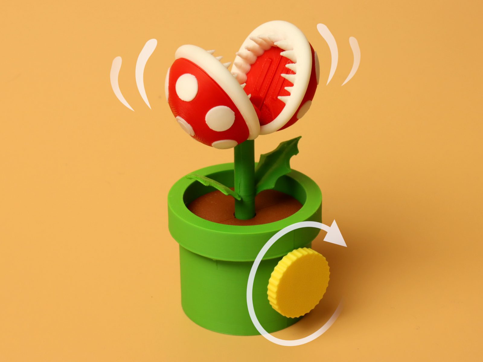 Mario Piranha Plant — vue 1