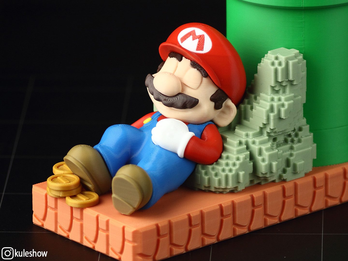 Mario Style Pencil Holder — vue 1
