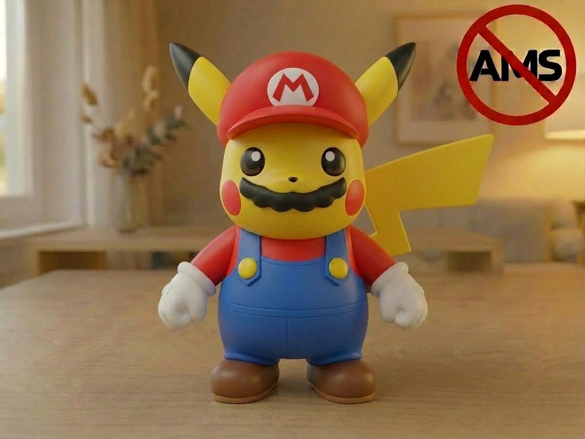 Mario x Pikachu – Figurine — vue 1