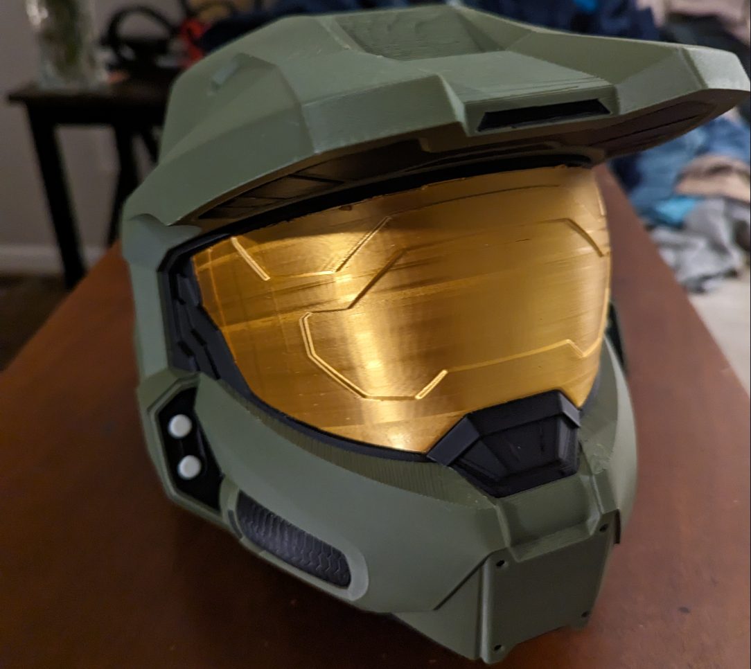 Master Chief Helmet — vue 1