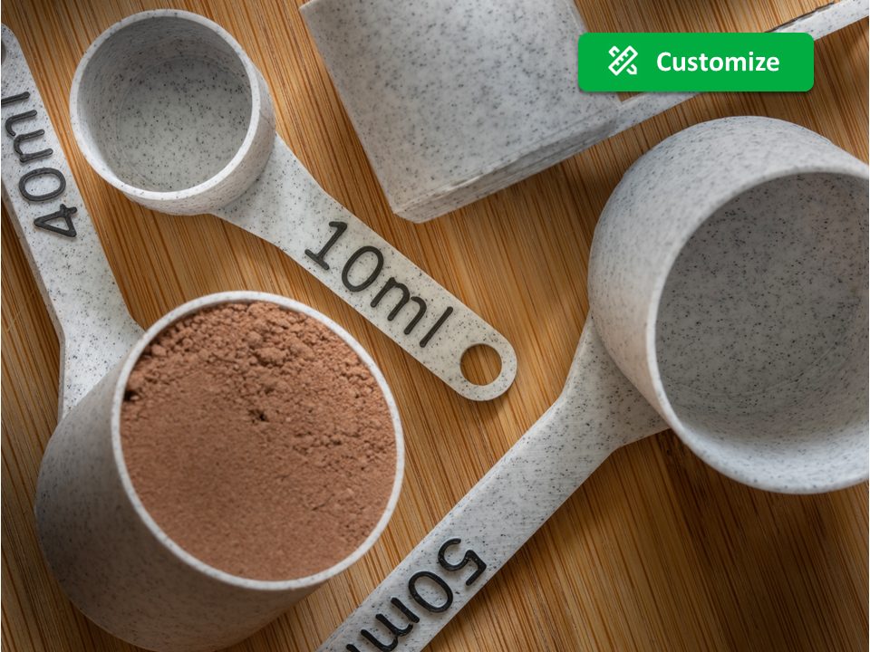 Measuring cup | Spoon | Measuring Tool | Teaspoon — vue 1