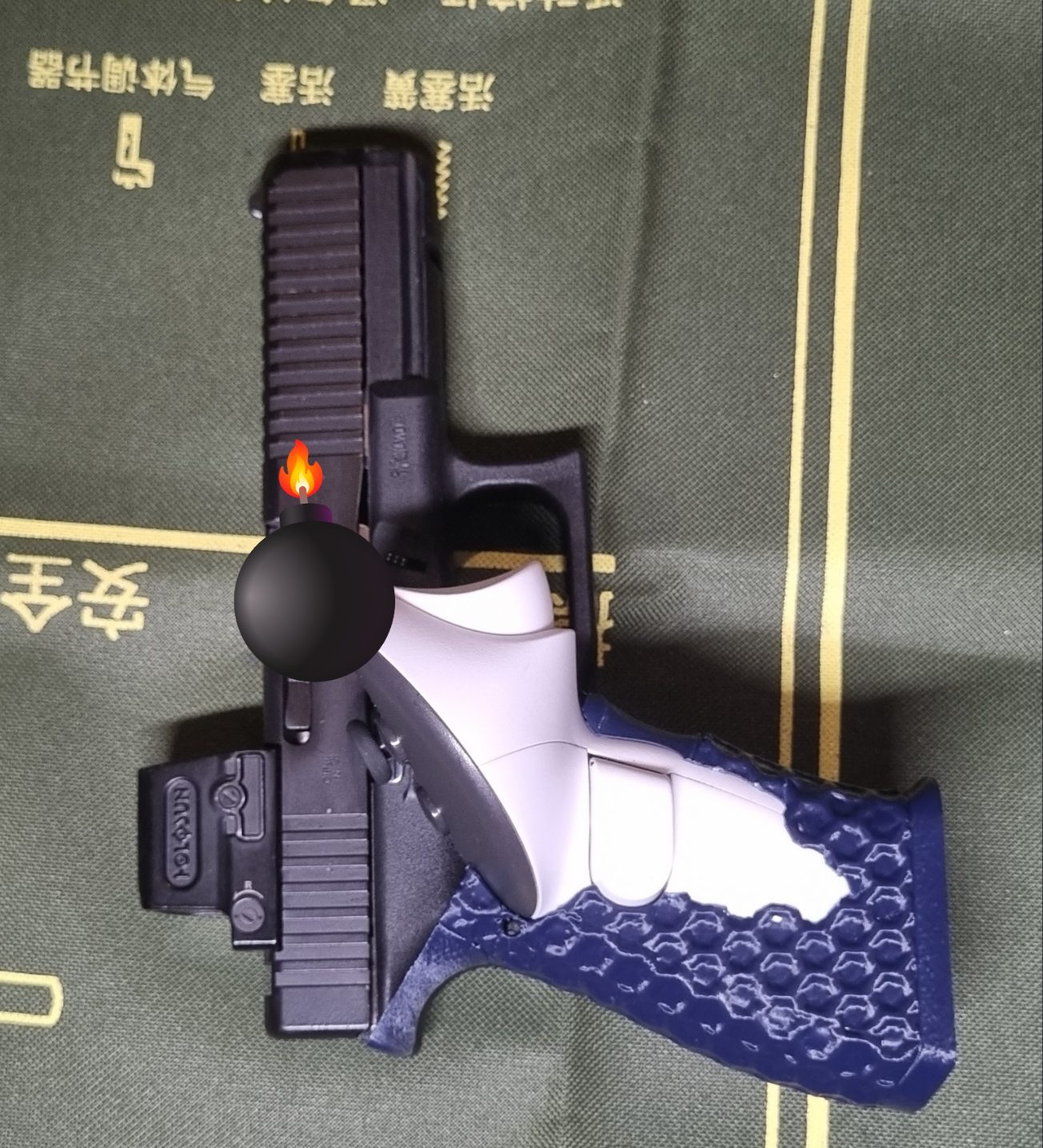 Meta Quest3 Controller Glock Grip — vue 1