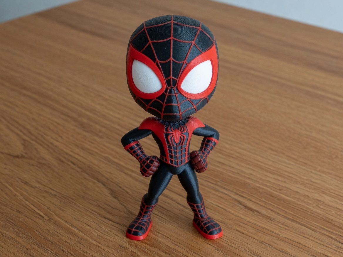 Miles Morales Mini Figure | Marvel Spiderman — vue 1