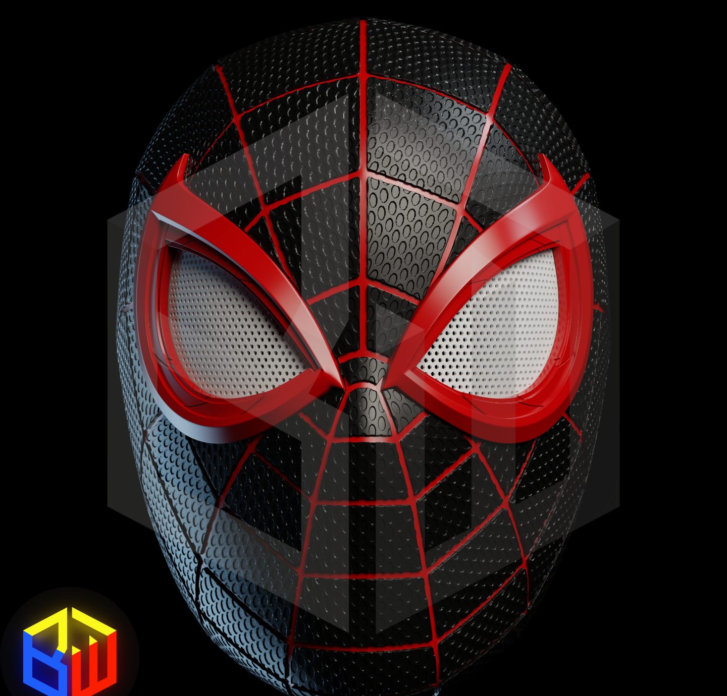 Miles Morales PS5 Textured Helmet — vue 1